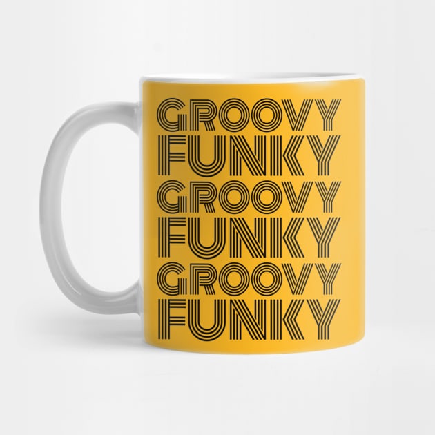 Groovy Funky Disco Black Font by HighBrowDesigns